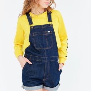 Vans Overall Darkwash shorts from urban outfitters